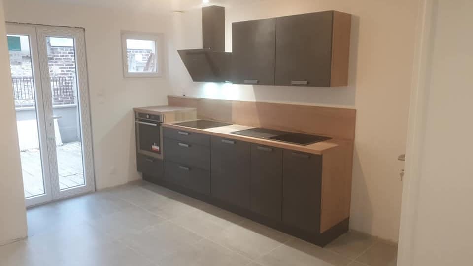 Cuisine moderne équipée - rénovation cuisine salle de bain Sotteville-lès-Rouen MB Renov